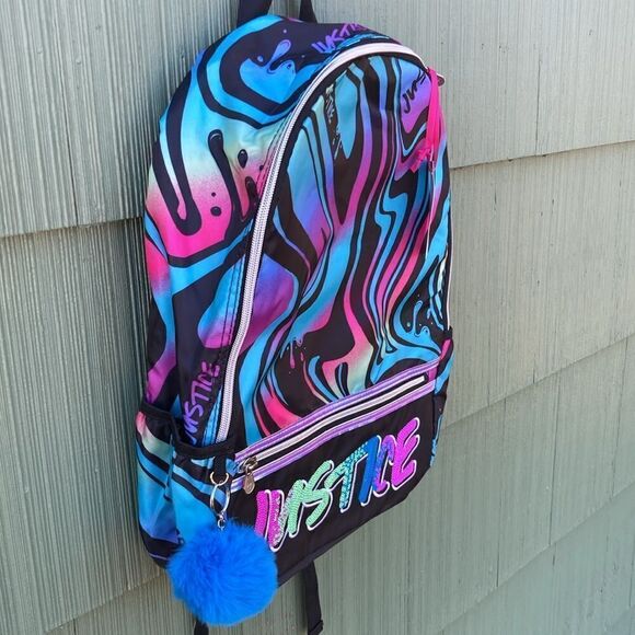 Justice Girls Graphic Backpack Bag - Picture 5 of 6